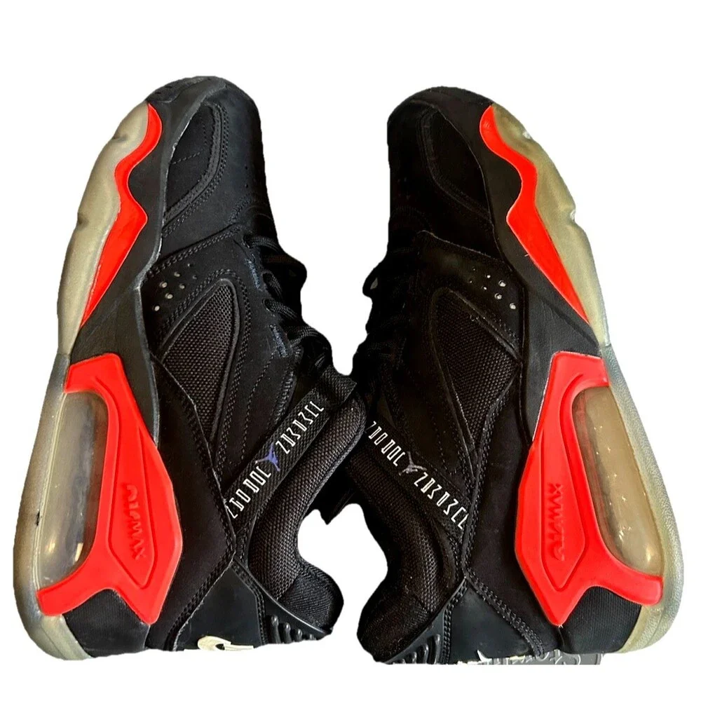 Nike Jordan Point Lane Mens Sz 8 Black Infrared Basketball Sneaker CZ4166-006